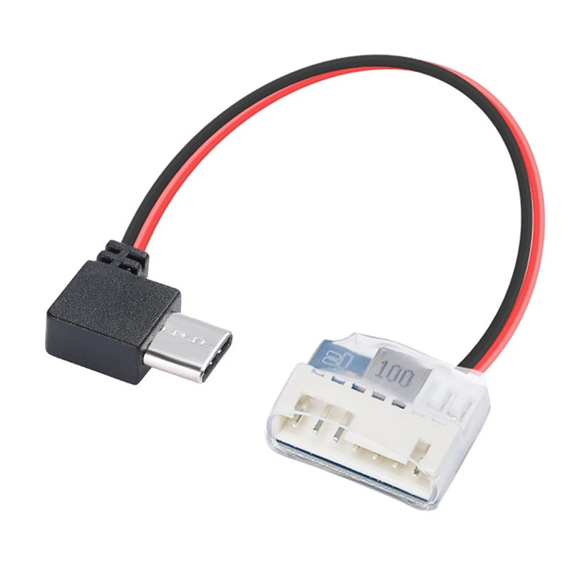 137mm Type C To 5V Balance Plug Charging Cable Cord For Gopro Camera FPV Drone H