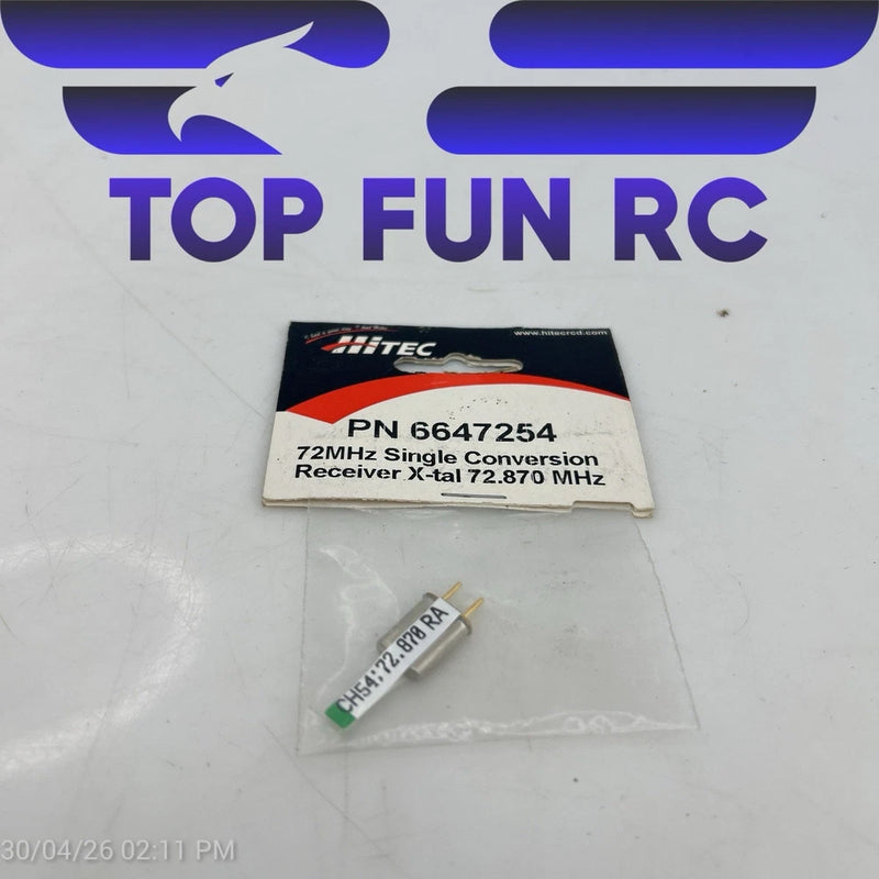 HiTec 6647254 Single Conversion Receiver X-tal (72.870/CH54/72mhz) Converter