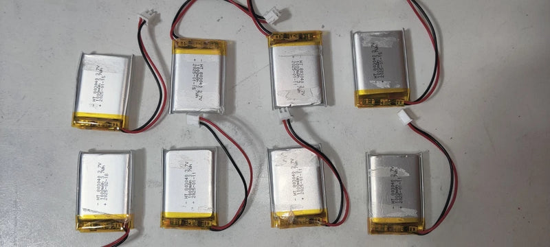Lithium Polymer Lipo batteries 3.7V 1000 Mah 2025 HT 803040 battery (USA SELLER)
