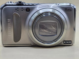 Fujifilm Digital Camera FinePix F660 EXR 16.0MP Silver Tested With Charger