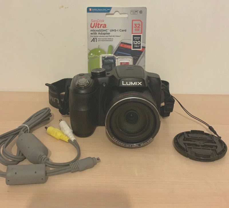 PANASONIC LUMIX DMC-LZ30 Digital Camera 35 x Optical zoom, 16 MP - Read & See pl
