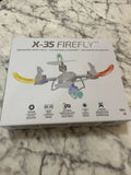 Sky Rider X-35 Firefly Quadcopter Drone White with Remote Control NEW In Box