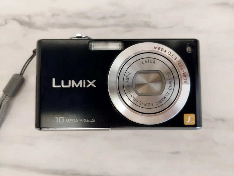 "Free shipping" Panasonic LUMIX DMC-FX35 - Black MADE IN JAPAN