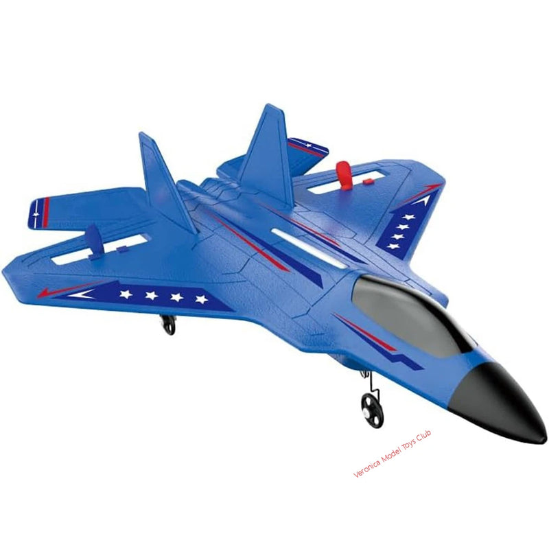 USA RC Aircraft RTF 2.4 GHz 2CH Fighter Blue Aircraft Remote-controll R/C Glider