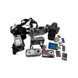Digital Cameras & Camcorder Bundle Nikon Canon Sony Kodak Lumix For Parts Repair