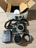 Excellent Condition Panasonic LUMIX DMC-GF7W Mirrorless Camera - Free Shipping