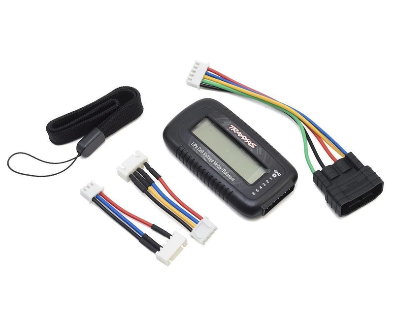 Traxxas iD Lipo Battery Voltage Cell Checker Balancer With Lead Adapter TRX2968X