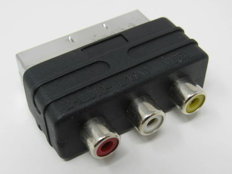 Standard TV Multi Cable Sound Vision Input Adapter Video Female L Mono R Audio