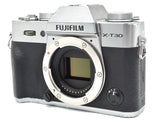 [Exc+5] FUJIFILM X-T30 26.1MP Silver Mirrorless Digital Camera Body From JAPAN