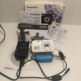 Panasonic Digital Camera Lumix DMC-S1 12.1MP White Box Inserts & Battery Charger