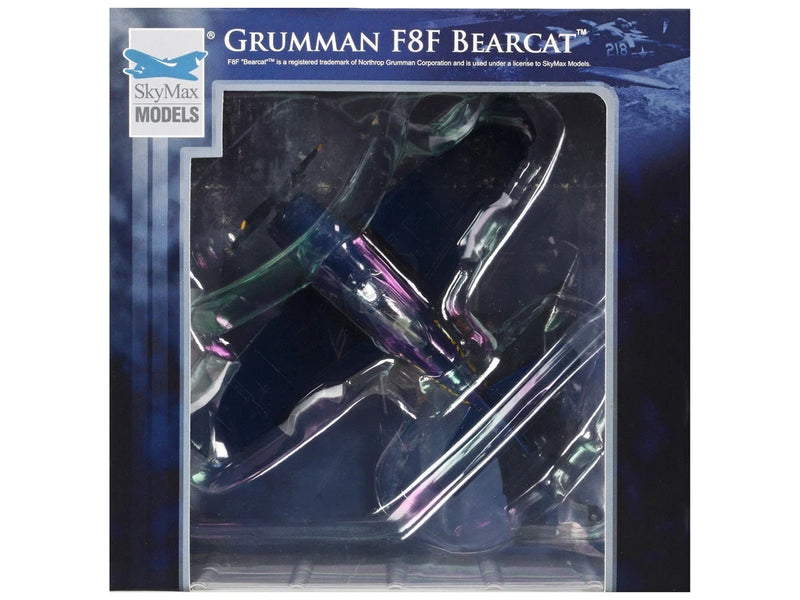 Hobby Master 1/72 Grumman F8F Bearcat model aircraft in clear blister box