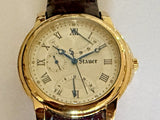 STAUER  MODEL  CELESTIA MEN'S WATCH 19098 QUARTZ NEW/OLD STOCK NEEDS BATTERY Battery