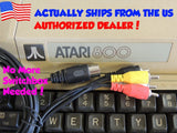 Composite Video & Audio TV DIN Cable For Atari 8 Bit Computer 800 + More