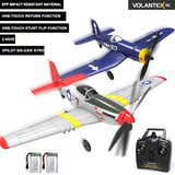 Volantex EPP  P51D Mustang/F4U Corsair Fighter Airplane 4Ch 2.4G 6Axis Drone Toy