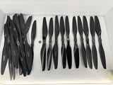 Carbon Fiber 15?? RC Propeller Lot 23pcs Multicopter DJI Drone Props Used