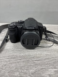 Panasonic LUMIX DMC-FZ7 6.0MP Digital Camera  Black W/ Battery & SD Untested