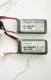 2X 7.4V 1600mAh Lipo T-Plug Battery for RC Racing Cars 853462 - 2 Batteries