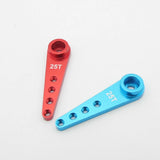 2x Metal Servo Arm Horn 25T Teeth Extension Arms fr HITEC futaba JR  RC Car Boat