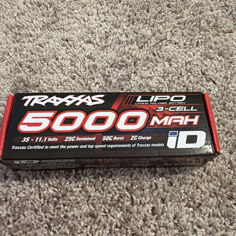 Traxxas 2832X - Power Cell 3S 11.1V LiPo Battery, 25C 5000mAh, iD Connector Battery