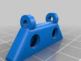 3D Printed Rear Bumper with RX Mount for Botgrinder Grinderino FPV