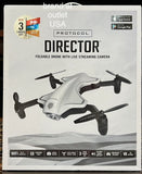 Protocol Director Foldable Drone with Live Streaming HD Camera & App Features 3