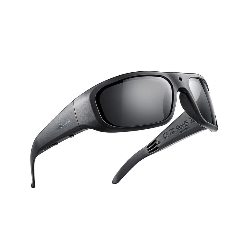 OhO 32GB Camera Glasses, 24M Resolution 32GB, Black Frame-black Lens 32g