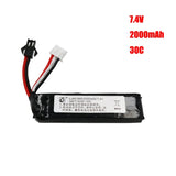 1¡Á 451865 11.1V 2000mAh SM-2P Plug 30C Battery For Jinming Stadie Water Gun Toys Battery