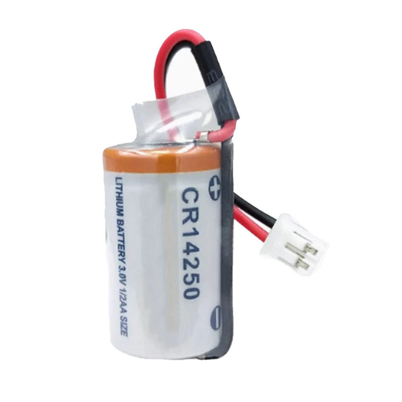 Battery CR14250 Model 3V Voltage 600mAh Water Meter Battery With 2.0 White Plug Battery