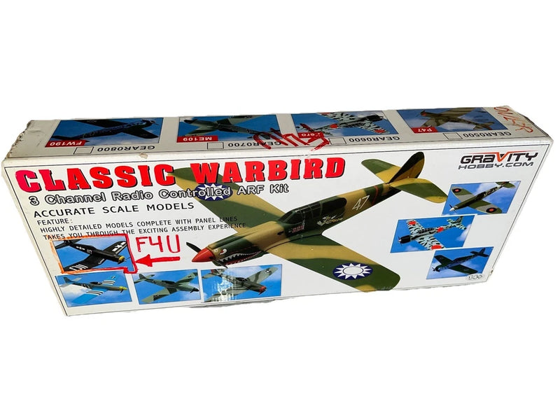 F4U ARF Kit CORSAIR GRAGA-07 Rc Plane Gravity Hobby CLASSIC WARBIRD