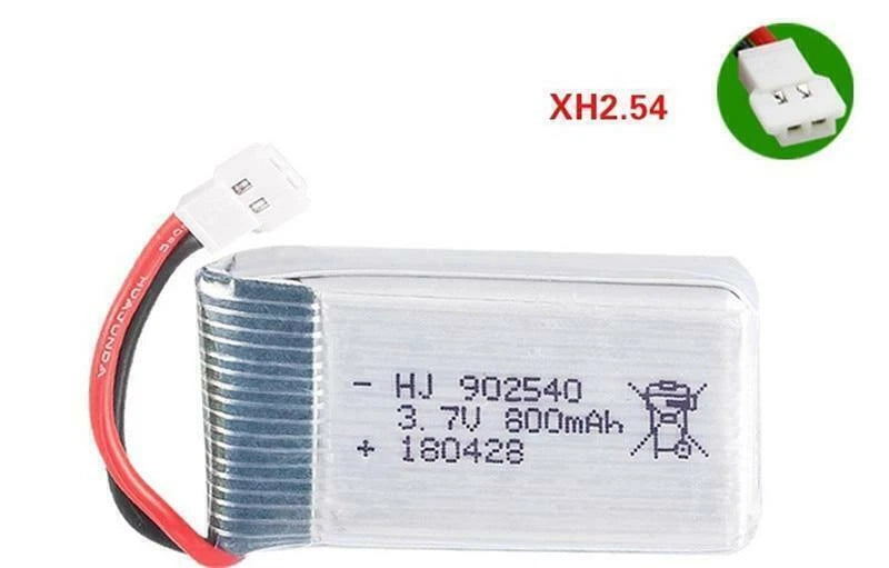 1¡Á 3.7V 800mAh Lipo Battery for Syma X5 X5C X5SC X5SW TK M68 MJX X705C SG600 RC