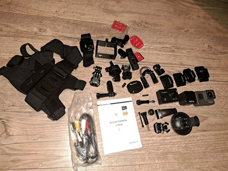 GoPro Hero Session Waterproof HD Action Camera C31413 Plus Extras