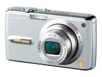 Panasonic Lumix FX07 Compact Digital Camera Silky Silver From Japan