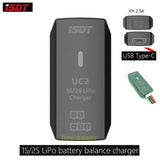 ISDT UC2 1S/2S LiPo Smart Battery Balance Charger USB XH 2.54 Balance Port