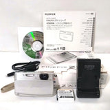 FUJIFILM FINEPIX Z70 Silver Compact Digital Camera Tested Working Japan
