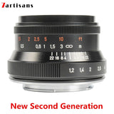 7artisans 35mm F/1.2 II Large Aperture Manual Focus Lens for Fuji Fujifilm X FX