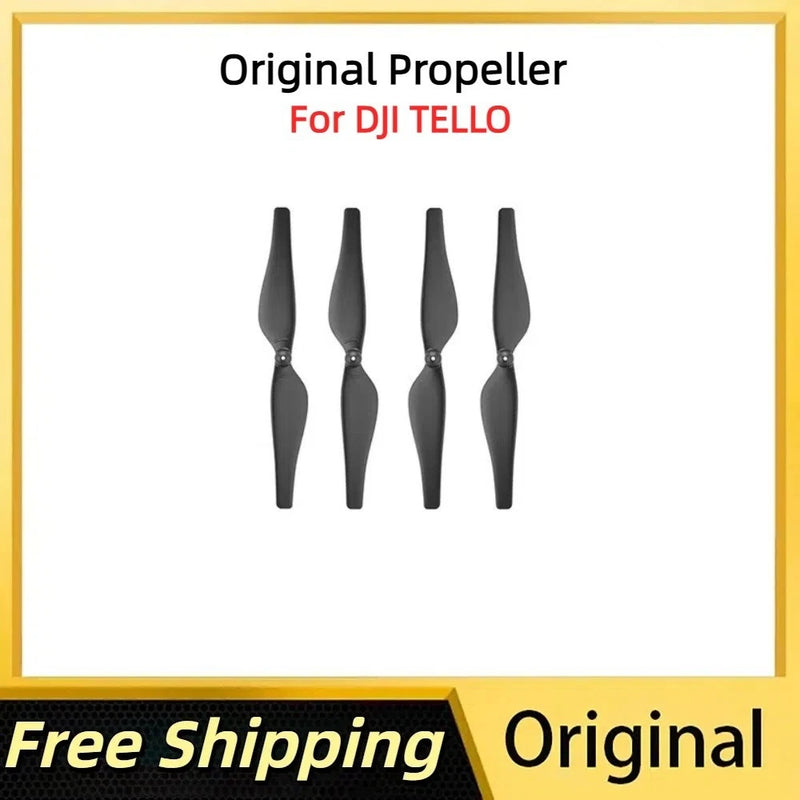 DJI Tello original propeller set with four dark gray rotor blades