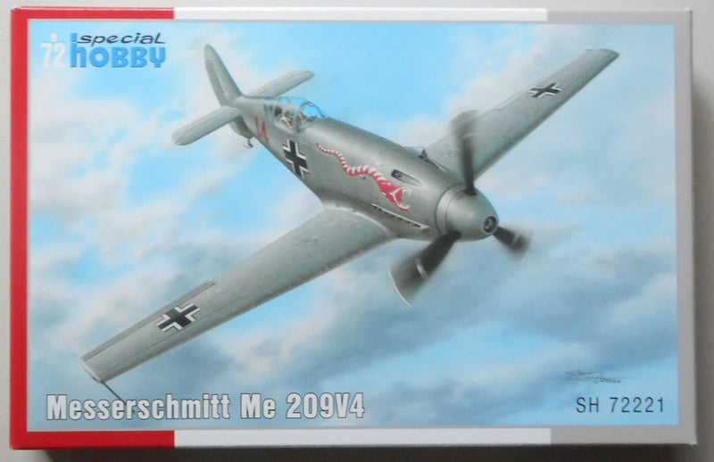 1/72 Messerschmitt Me209V4 WWII Fighter Plastic 1:72 Special Hobby Airplane Kit