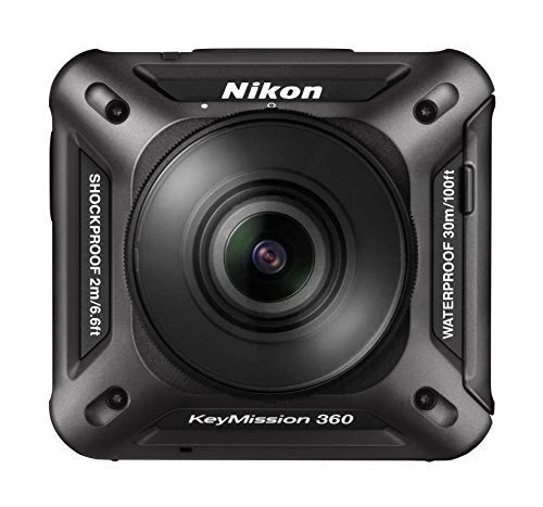 Nikon Waterproof Action Camera KeyMission 360 BK 23.8MP Black KM360BK