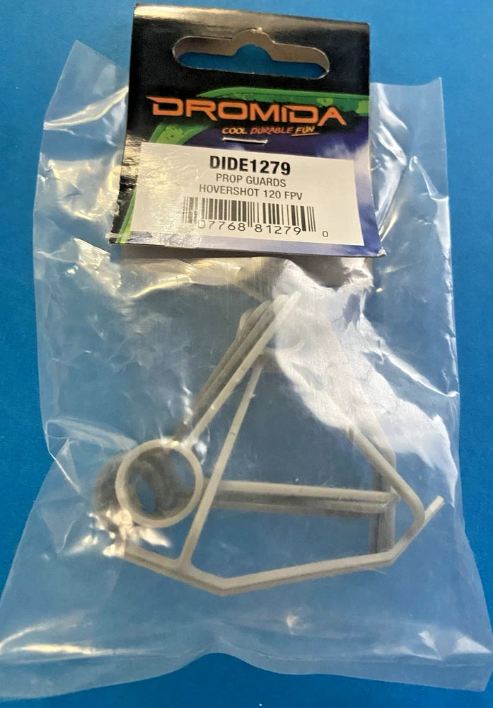 DROMIDA prop guards kit for Hovershot 120 FPV with metal frame in clear bag
