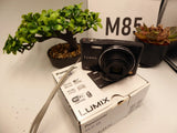 Panasonic Digital Camera Lumix DMC-SZ8 16.0MP Black Tested boxed + charger + 2gb