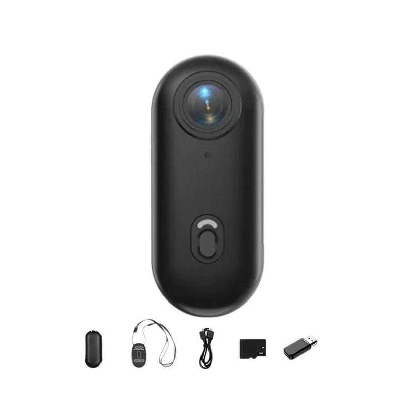 4K Thumb Action Camera 1080P WIFI Body Camera Hands- POV Recording with 32G5964