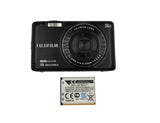 Fujifilm JX650 16.0 MP Digital Camera Black TESTED with NEW BATTERY AND CHARGER