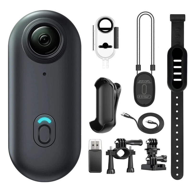 4K UHD Mini Body Camera 128GB Wearable Action Cam Thumb Size Hands Free Video