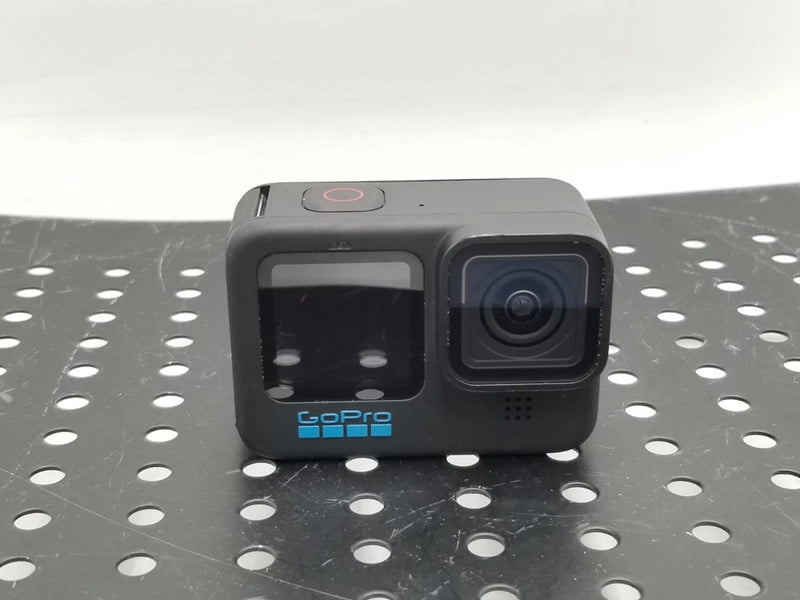 GoPro HERO11 Black action camera for parts with front lens and status screen