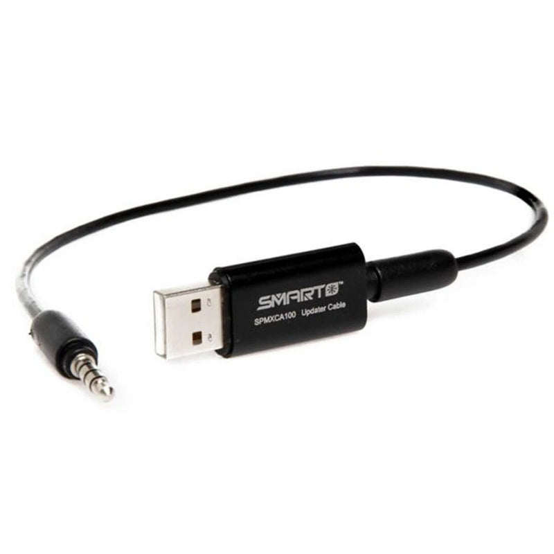 Spektrum smart updater USB cable with USB-A plug and 3.5mm audio-style connector