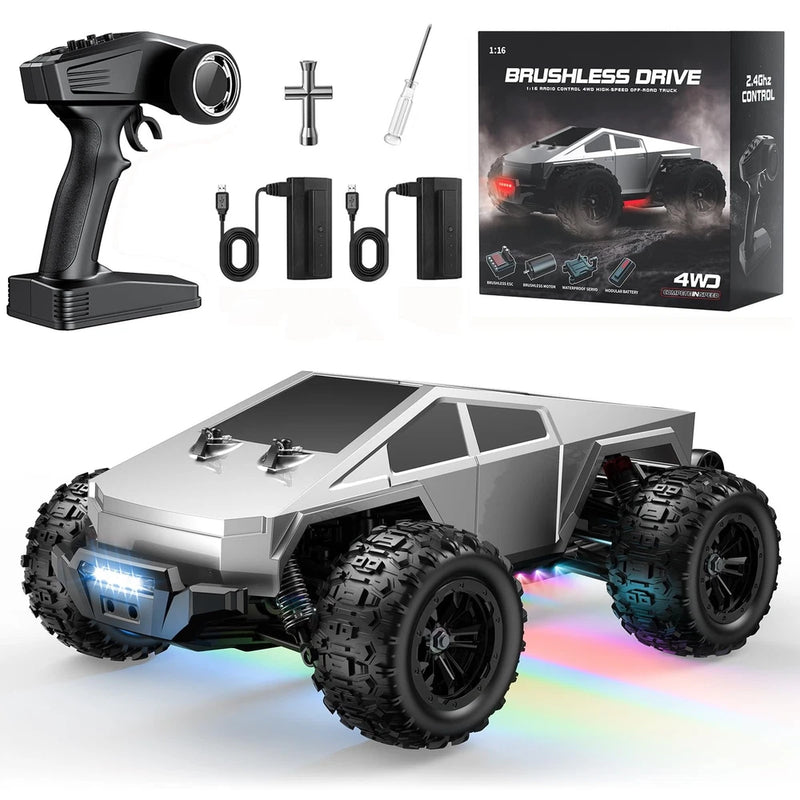 Winproper 1/16 Brushless Fast RC Cars for Adult, 35Mph High Speed Remote Cont...