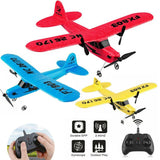 FX-803 RC Plane 2.4GHz 2 CH Remote Control Airplane Model 6-Axis Gyro Kids Toys Battery