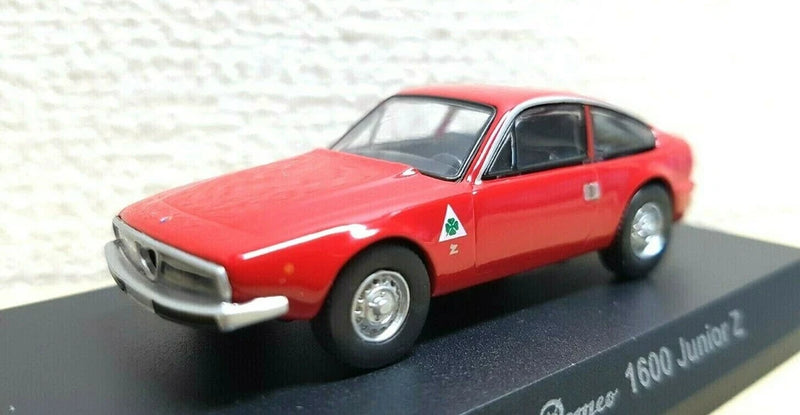 1/64 Kyosho Alfa Romeo 1600 JUNIOR Z RED diecast car model