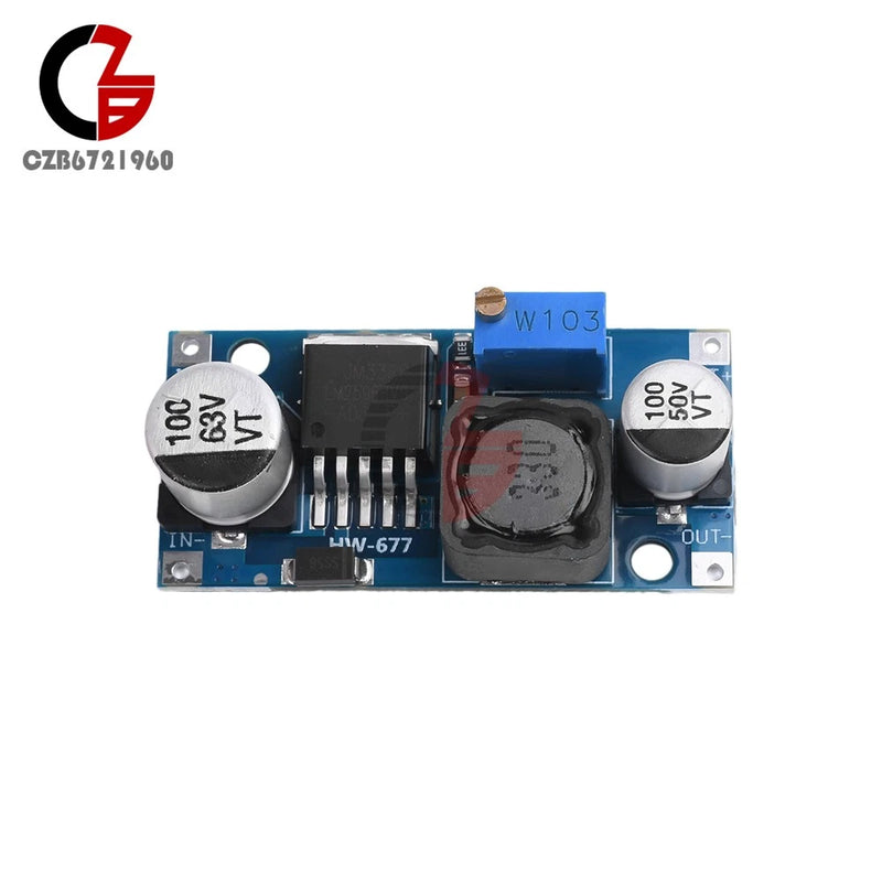 2PCS DC-DC LM2596HVS LM2596HV Adjustable Step Down Buck Converter Power Module