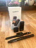 INSTA360 X3 Action Camera With Invisible Selfie Stick and GPS remote control